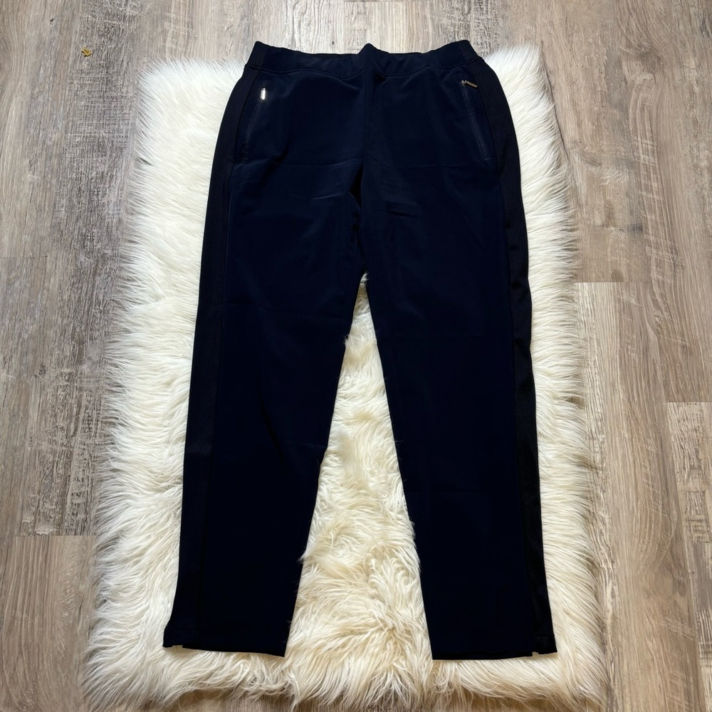 Chicos Blue Jogger Crop Pants